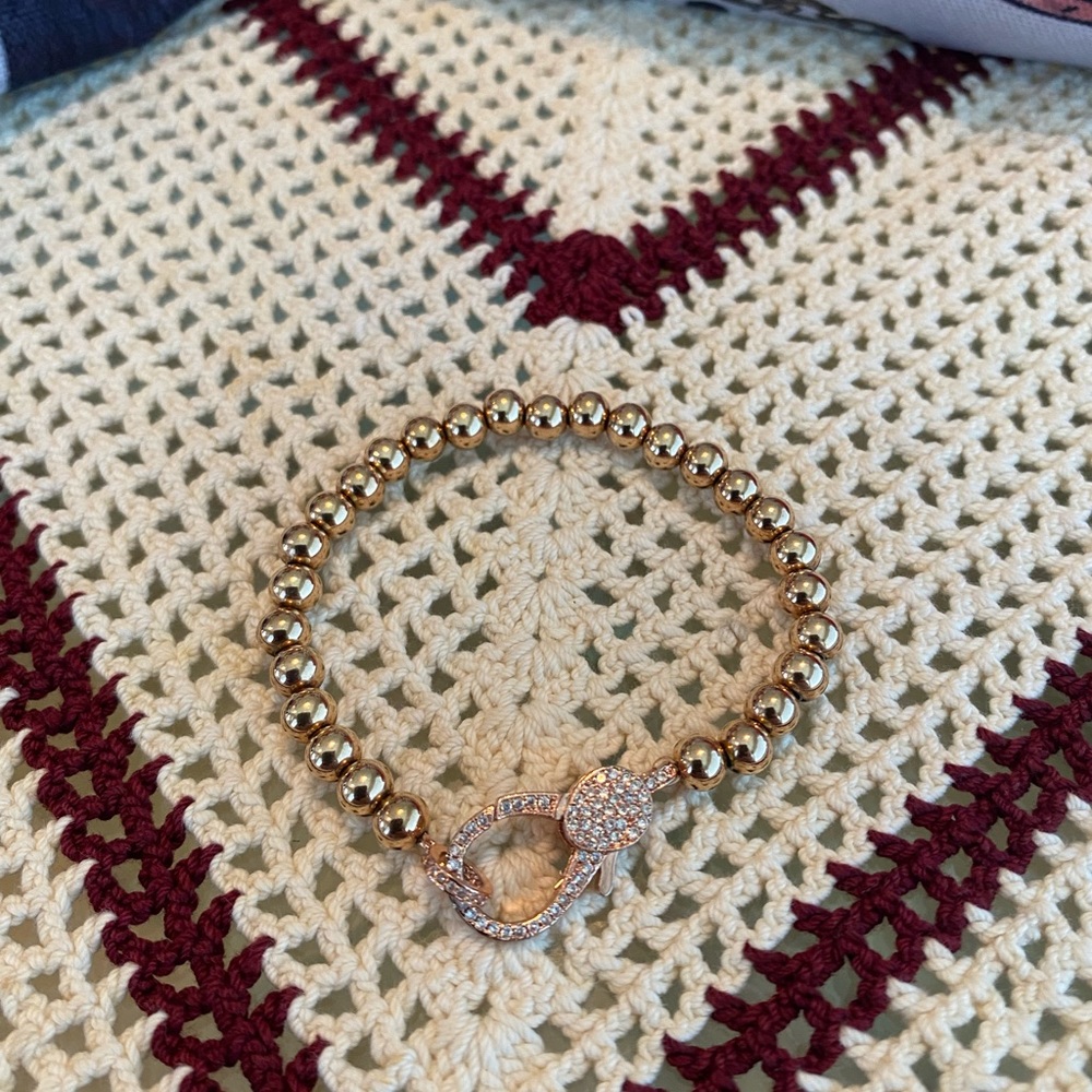 Rose gold bracelet